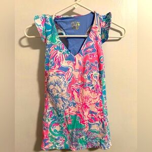 Lilly Pulitzer luxletic racer back tank